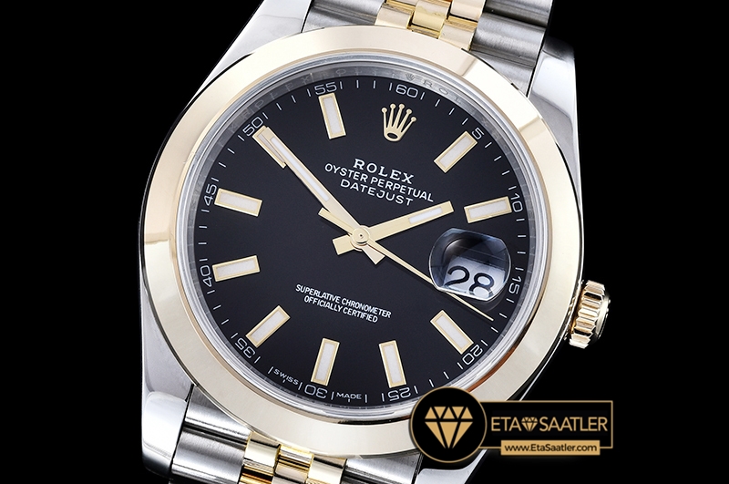 R2DJ0199D - DateJust 2 Wrap YGSS Smt Blk Stk Jub Noob A3235 - 01.jpg